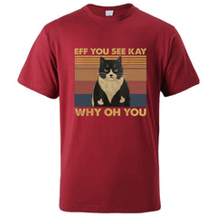 "Eff You See Kay" Cat T-Shirt
