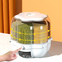 Rotating Food Container