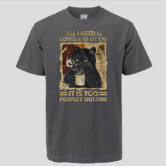 "Coffee And My Cat" T-Shirt