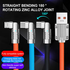 180º Rotating Super Fast Charge Cable