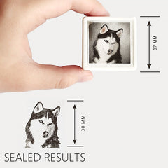 Custom Cat Stamp