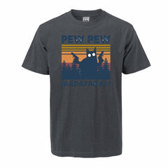 "Pew Pew Madafakas" Cat T-Shirt