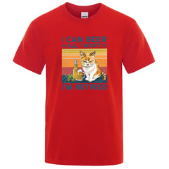 "I Can Beer All I Want" Cat T-Shirt