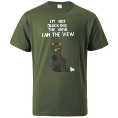"I Am The View" Cat T-Shirt