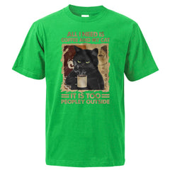 "Coffee And My Cat" T-Shirt