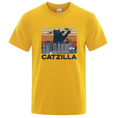 Funny Catzilla Cat T-Shirt