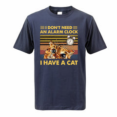 "I Don't Need An Alarm Clock" Cat T-Shirt