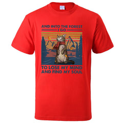 "Into The Forest" Cat T-Shirt