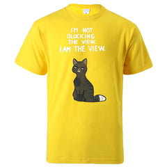 "I Am The View" Cat T-Shirt