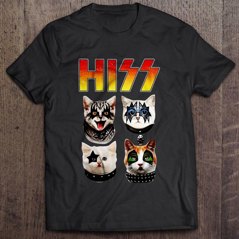 Funny Hiss Cat T-Shirt