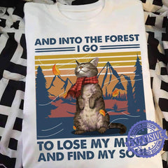 "Into The Forest" Cat T-Shirt
