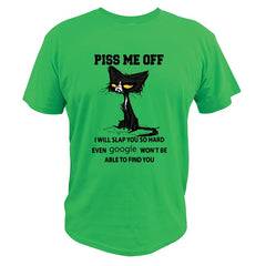 "Piss Me Off" Cat T-Shirt