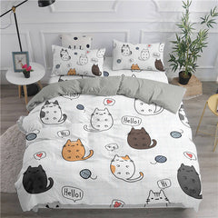 Cute Cats Bedding Set