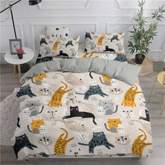 Cute Cats Bedding Set