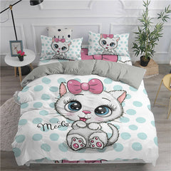 Cute Cats Bedding Set