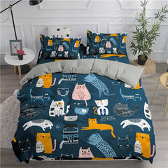 Cute Cats Bedding Set