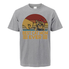 Best Cat Mom Ever T-Shirt