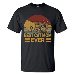 Best Cat Mom Ever T-Shirt