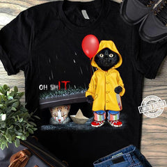 Funny Black Cat T-Shirt